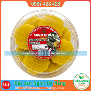 Bánh đậu xanh thuần chay Minh Quân đặc biệt hộp 240gr