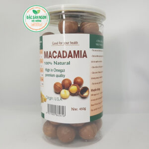 Hạt Macca USA nguyên vỏ 450g