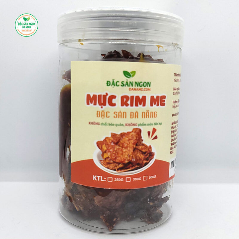 Mực rim me Đà Nẵng đặc biệt 350g