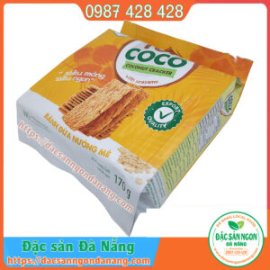 Bánh dừa nướng Mè TOP COCO 170g - Đặc sản Quảng Nam Đà Nẵng
